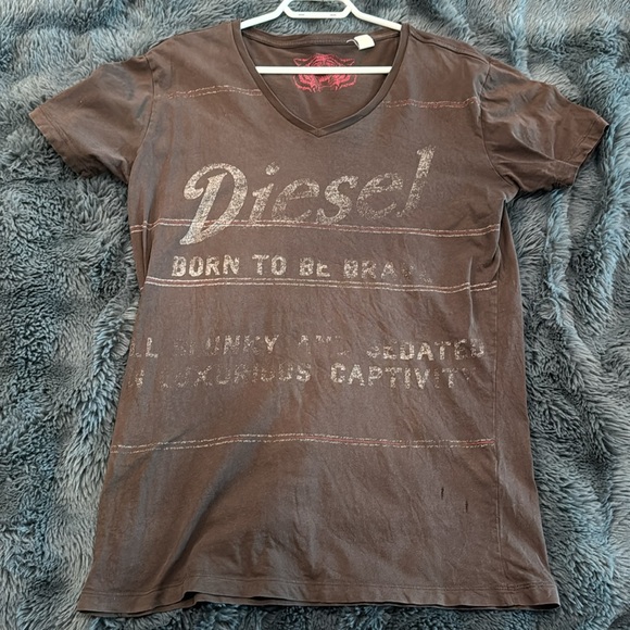 ORIGINAL Diesel Born to Be Brave Tee - Picture 2 of 2